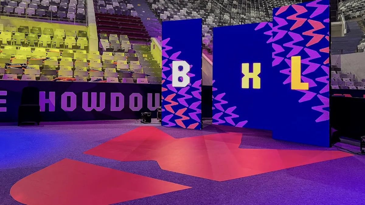 BDMNTN-XL Jakarta 2025 court setup